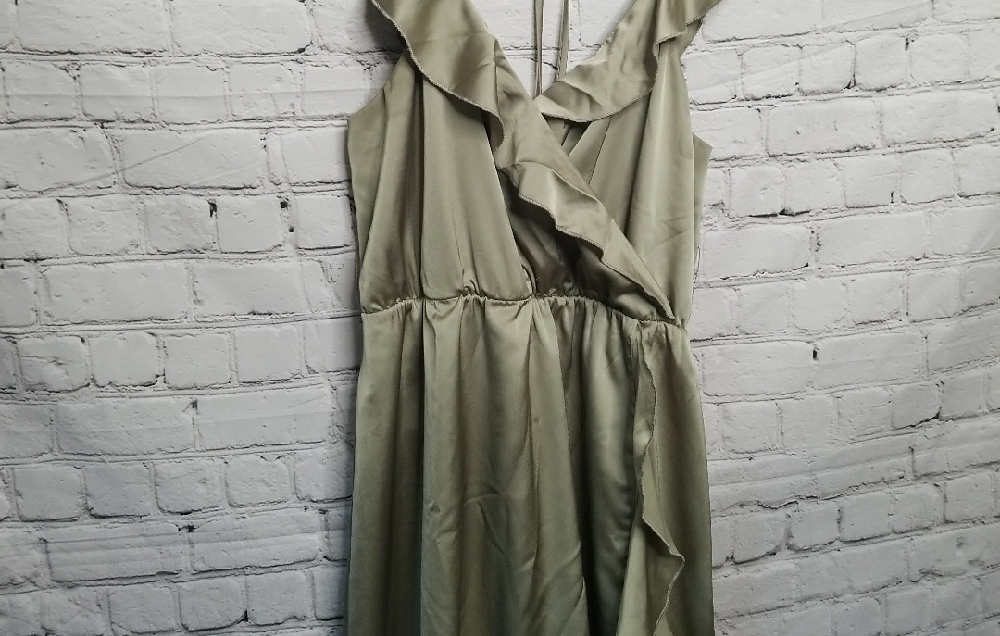 Show Me Your MuMu Sage High Low Dress - Picture 2 of 6